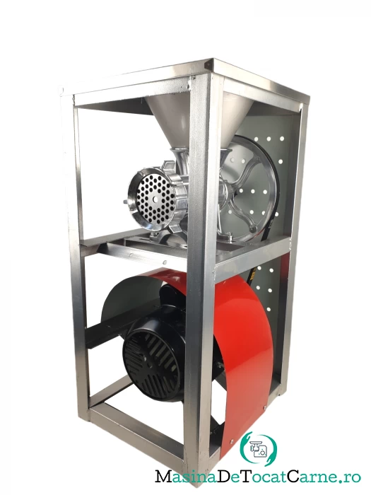 Masina de tocat carne electrica Elefant TB-9, 2.2KW, 1400RPM, 150-350 Kg h, Aluminiu dur si otel inoxidabil